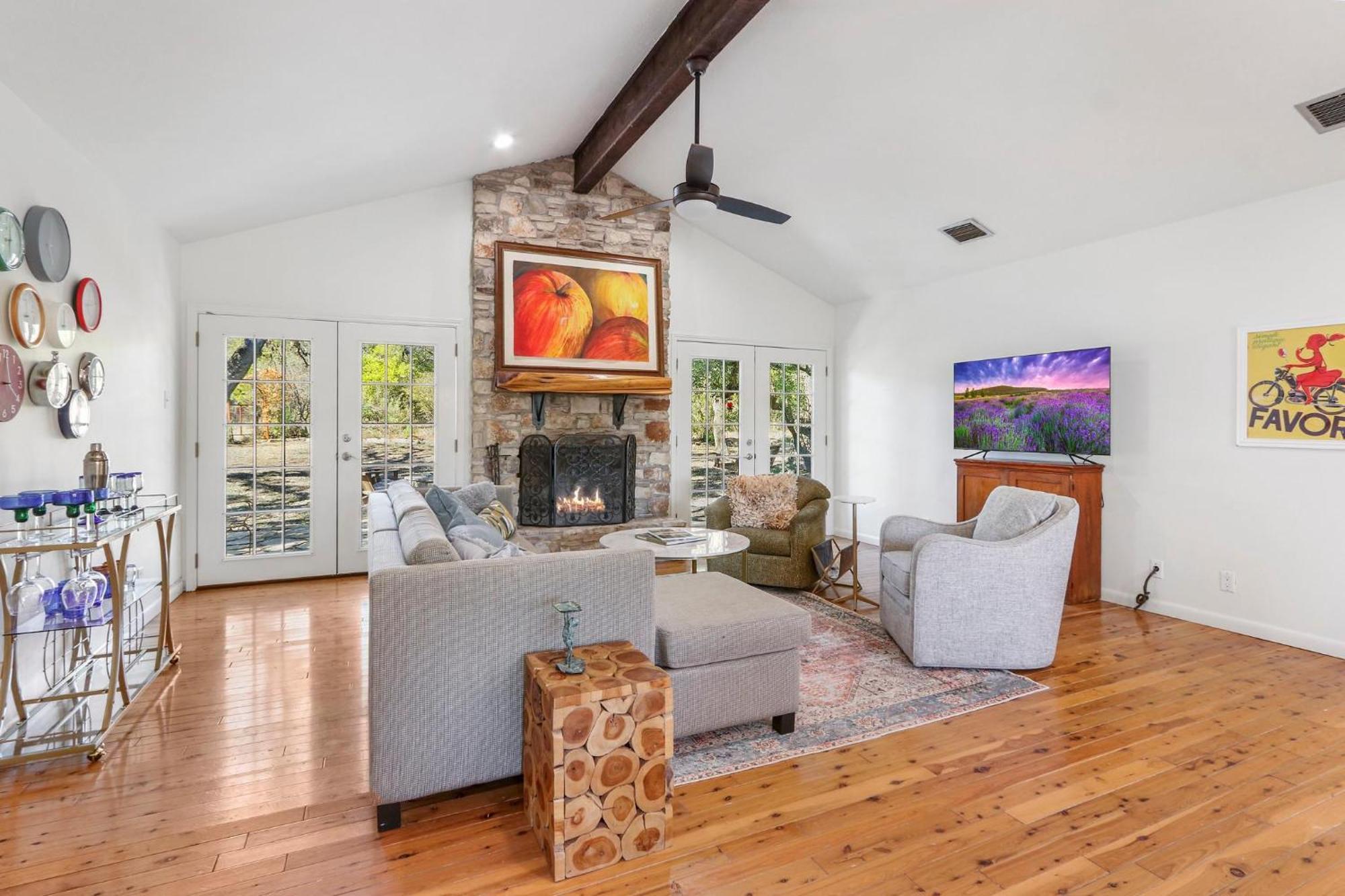 Red Donkey Cottage Wimberley Luaran gambar