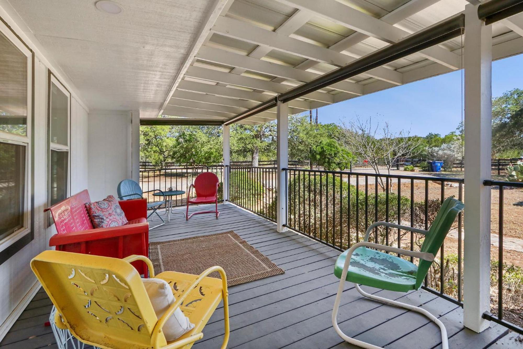 Red Donkey Cottage Wimberley Luaran gambar