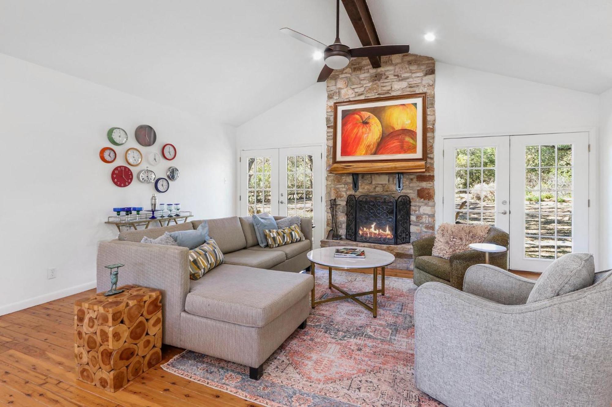Red Donkey Cottage Wimberley Luaran gambar